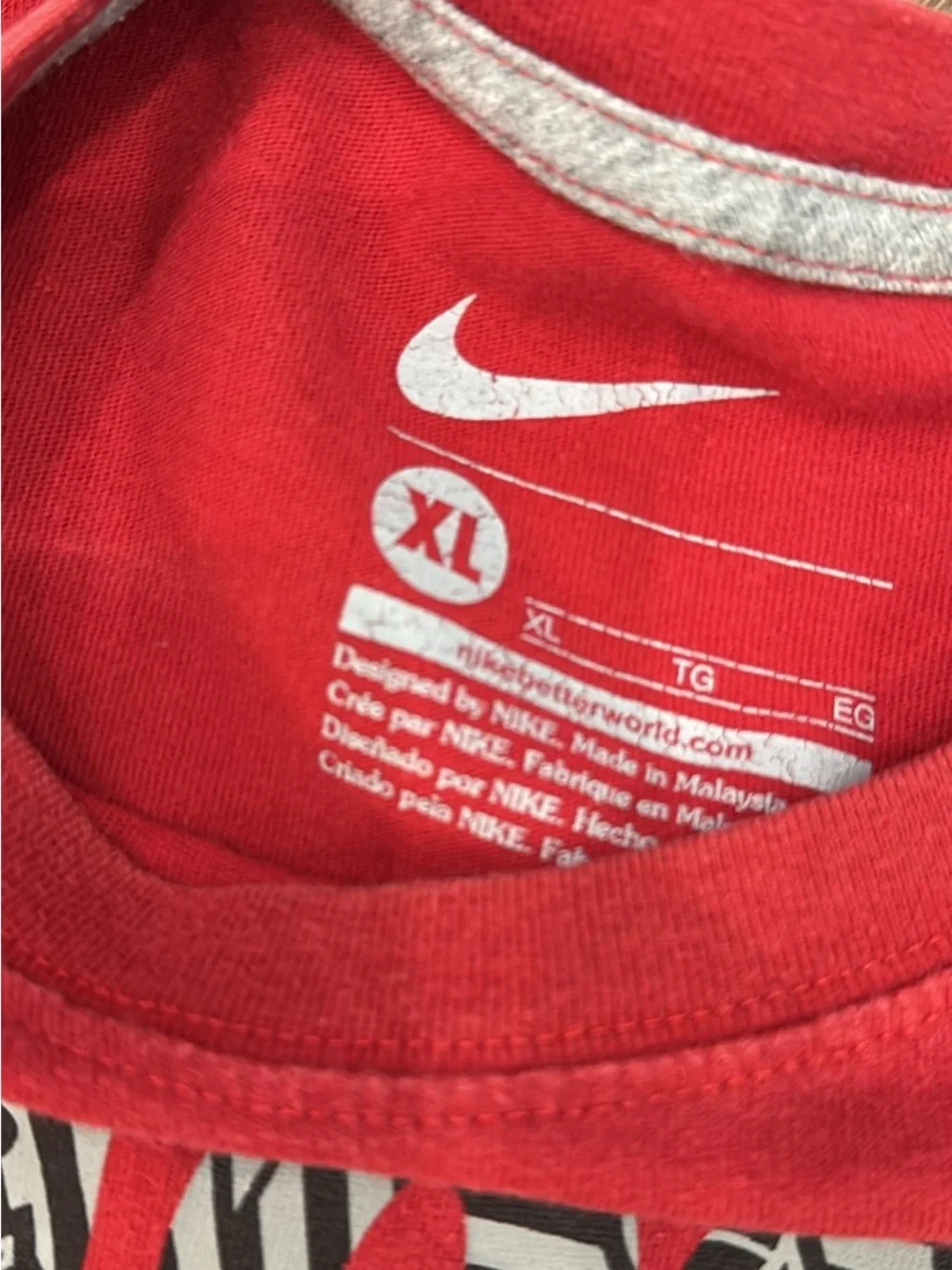 Nike Kids Red & Gray Graphic Tees - Set of 3